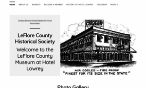 Leflorecountymuseum.org thumbnail