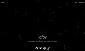 Lefoy.net thumbnail