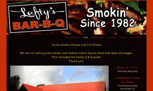 Leftysbbqtn.com thumbnail