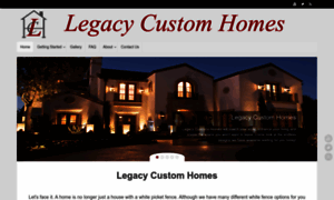 Legacy-customhomes.com thumbnail