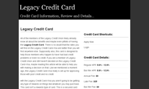 Legacy.creditcardr.net thumbnail