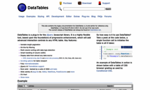 Legacy.datatables.net thumbnail