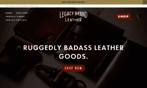 Legacybrandleather.com thumbnail