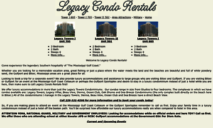 Legacycondorentals.com thumbnail