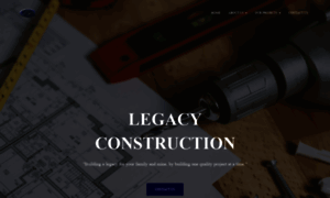 Legacyconstruction.net thumbnail