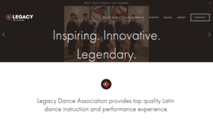 Legacydanceassociation.com thumbnail