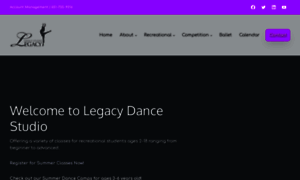 Legacydancestudio.com thumbnail