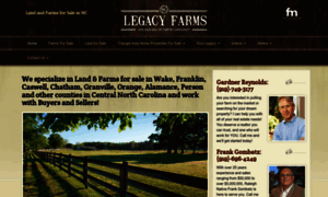 Legacyfarmsandranchesnc.com thumbnail