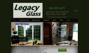 Legacyglassnw.com thumbnail