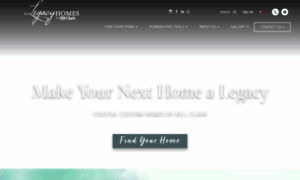 Legacyhomesbybillclark.com thumbnail