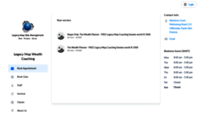 Legacymapwealthcoaching7730.setmore.com thumbnail
