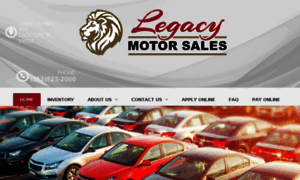 Legacymotorsales.com thumbnail