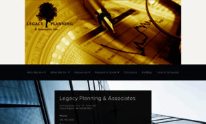 Legacyplanningassociatesinc.com thumbnail