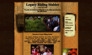 Legacyridingstables.com thumbnail