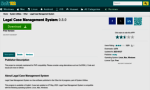 Legal-case-management-system.soft112.com thumbnail