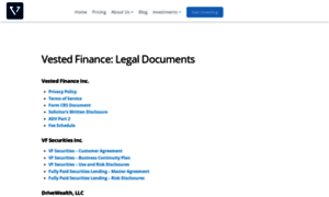 Legal.vestedfinance.com thumbnail