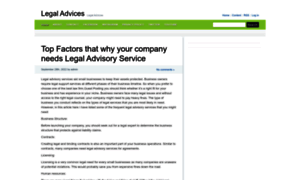 Legaladvices.info thumbnail