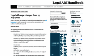 Legalaidhandbook.com thumbnail