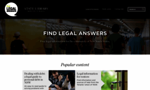 Legalanswers.sl.nsw.gov.au thumbnail