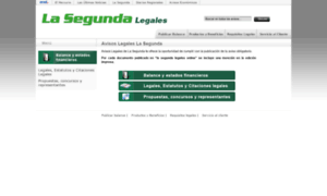 Legales.lasegunda.com thumbnail