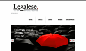 Legaleseattorneyservice.com thumbnail
