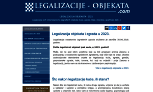 Legalizacija-objekata.com thumbnail