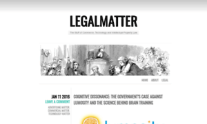 Legalmatterblog.com thumbnail