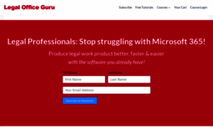 Legalofficeguru.com thumbnail