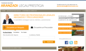 Legalprestigia.aranzadi.es thumbnail