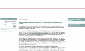 Legalservices.bravosolution.co.uk thumbnail