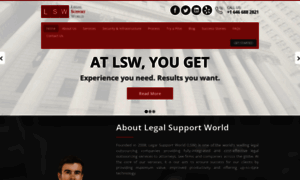 Legalsupportworld.com thumbnail