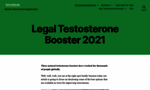 Legaltestosteronebooster.com thumbnail