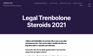 Legaltrenbolonesteroids.com thumbnail