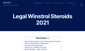 Legalwinstrolsteroids.com thumbnail