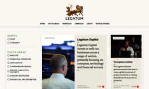 Legatum.org thumbnail