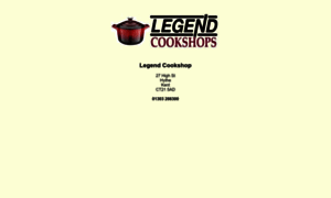 Legendcookshop.co.uk thumbnail