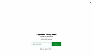 Legendofgalaxy.substack.com thumbnail