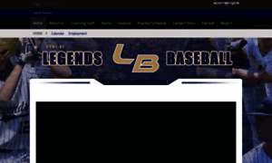 Legends-baseball.com thumbnail