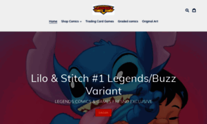 Legendscomics-games.com thumbnail