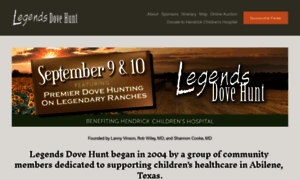 Legendsdovehunt.com thumbnail