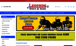 Legendsfanshop.com thumbnail