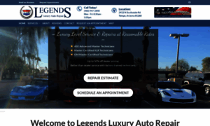 Legendsluxuryautorepair.com thumbnail