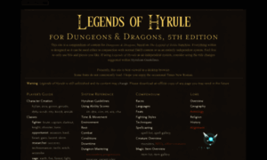 Legendsofhyrule.com thumbnail