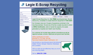 Legieescraprecycling.com thumbnail