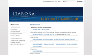 Legislaitaborai.com.br thumbnail