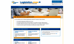 Legislation.cnav.fr thumbnail