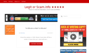 Legitorscam.info thumbnail