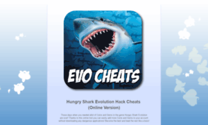 Legiworkinghungrysharkevolutioncheats.blogspot.com thumbnail