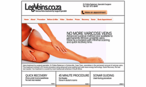 Legveins.co.za thumbnail