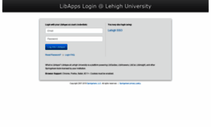 Lehigh.libapps.com thumbnail